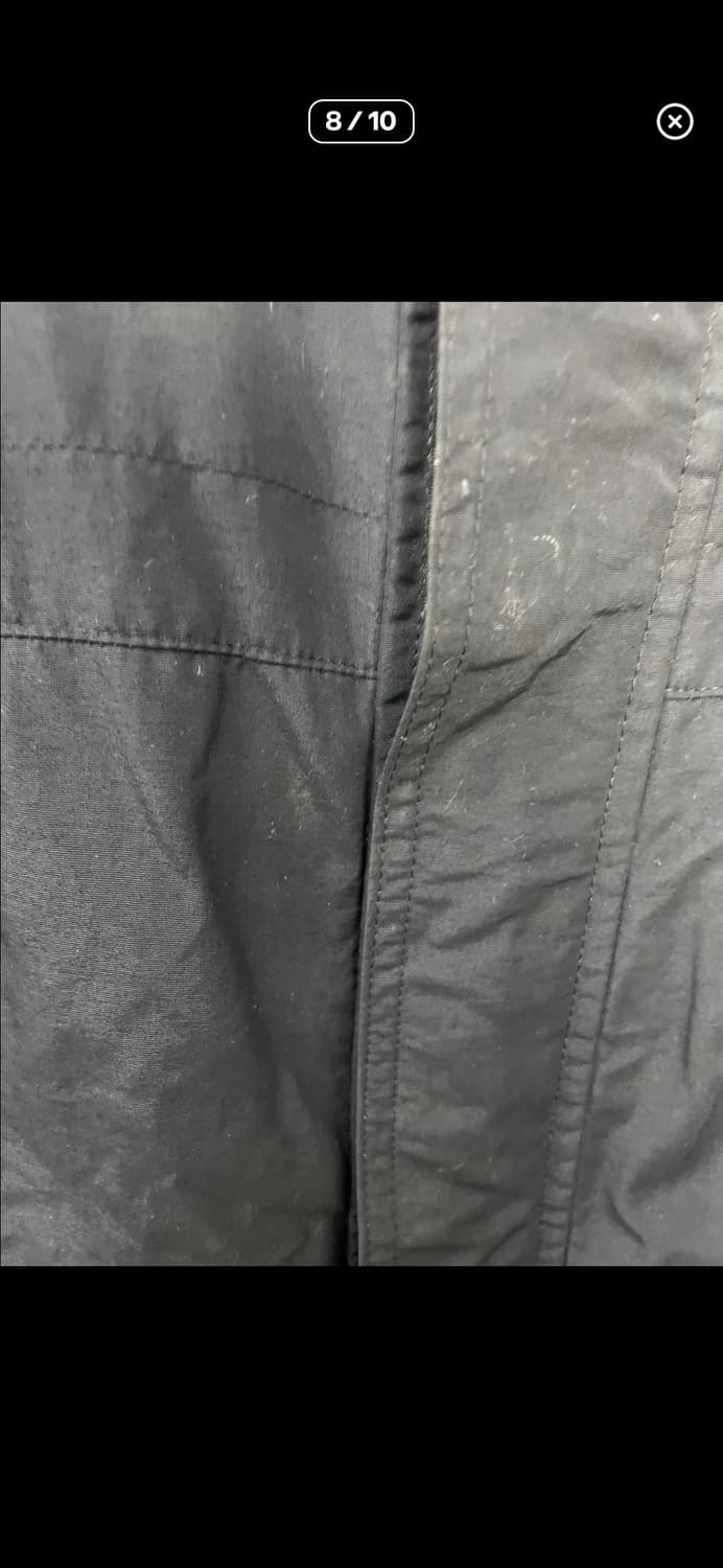 노스페이스 사이드포켓 블랙 바람막이자켓  A3807 상품이미지8