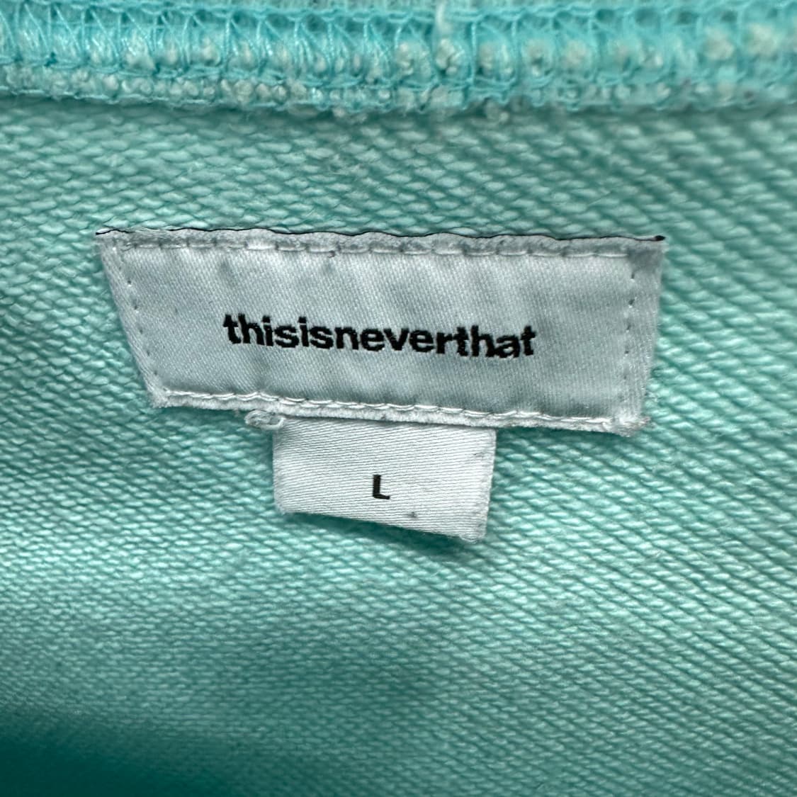 100 디스이즈네버댓 남자 루즈핏 맨투맨 상품이미지3