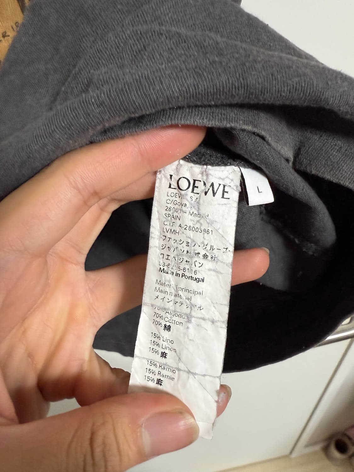 로에베 18ss 맥킨토시 반팔티셔츠 상품이미지3