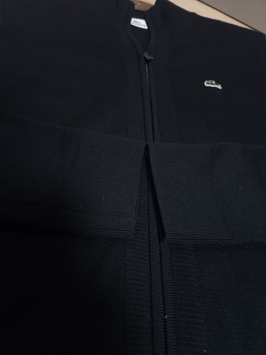 라코스테 니트집업 가디건, M 상품이미지5