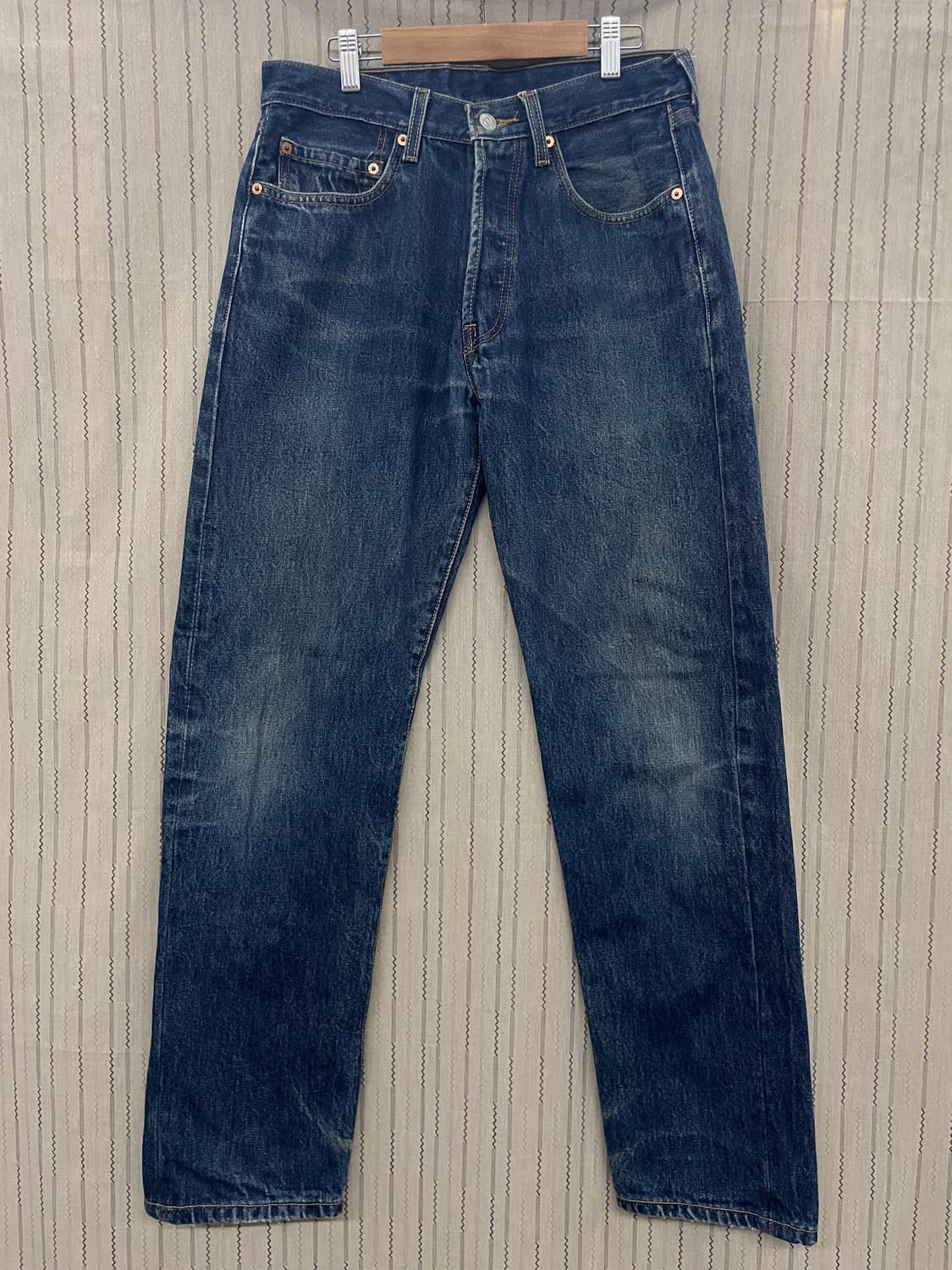 [32] 00s Levis 리바이스 501 빈티지 데님 청바지 워싱 상품이미지1