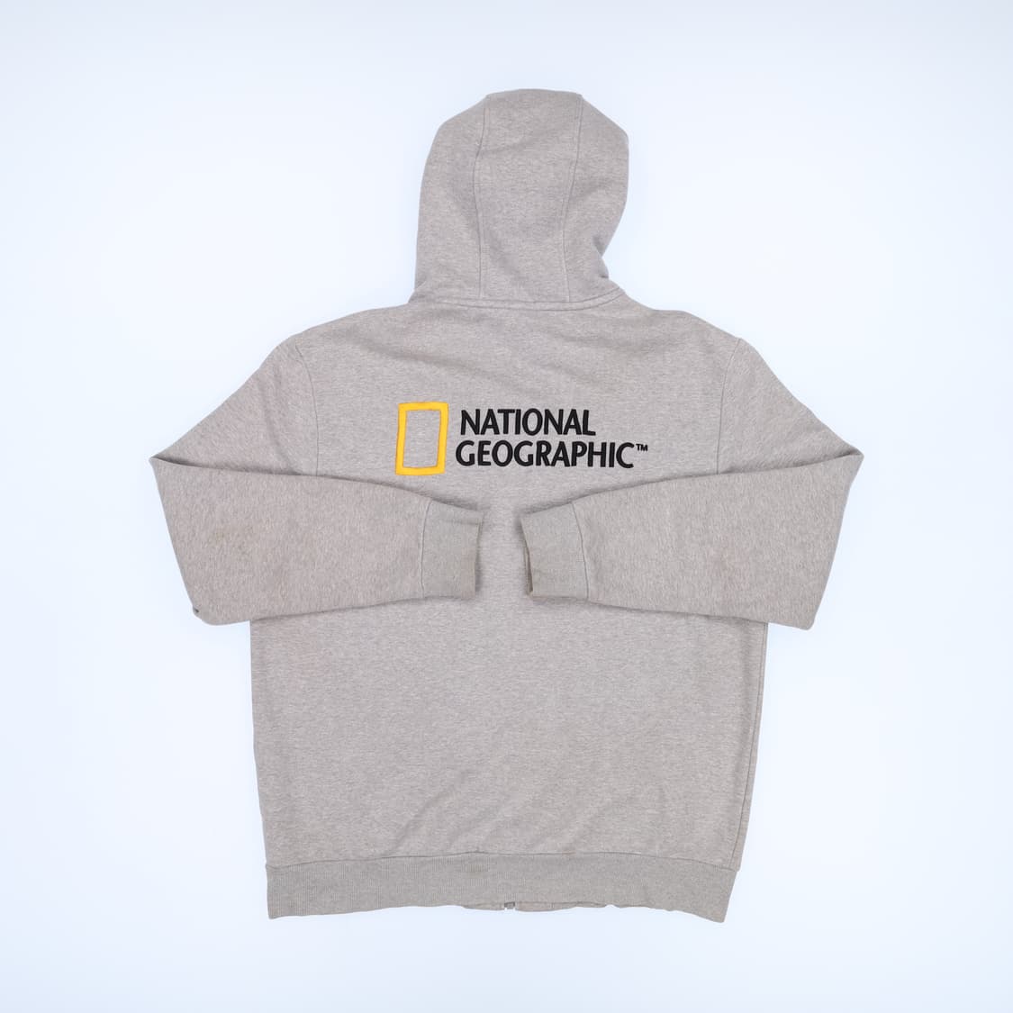 [2XL] 내셔널지오그래픽 남성 그레이 후드 집업 자켓 N7079 상품이미지2