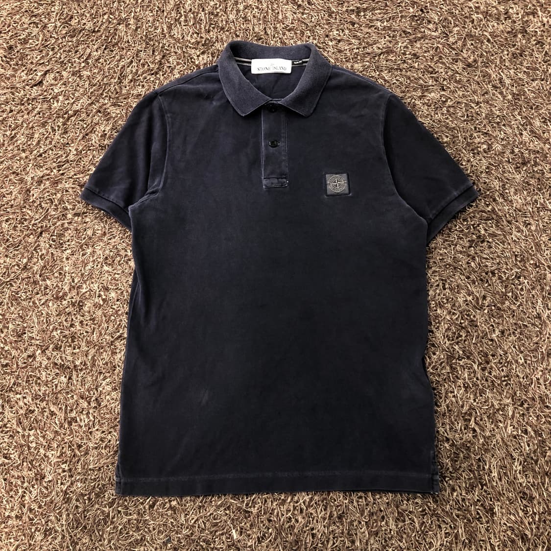 스톤아일랜드 슬림 워싱 코튼 PK 반팔 티셔츠 상품이미지1