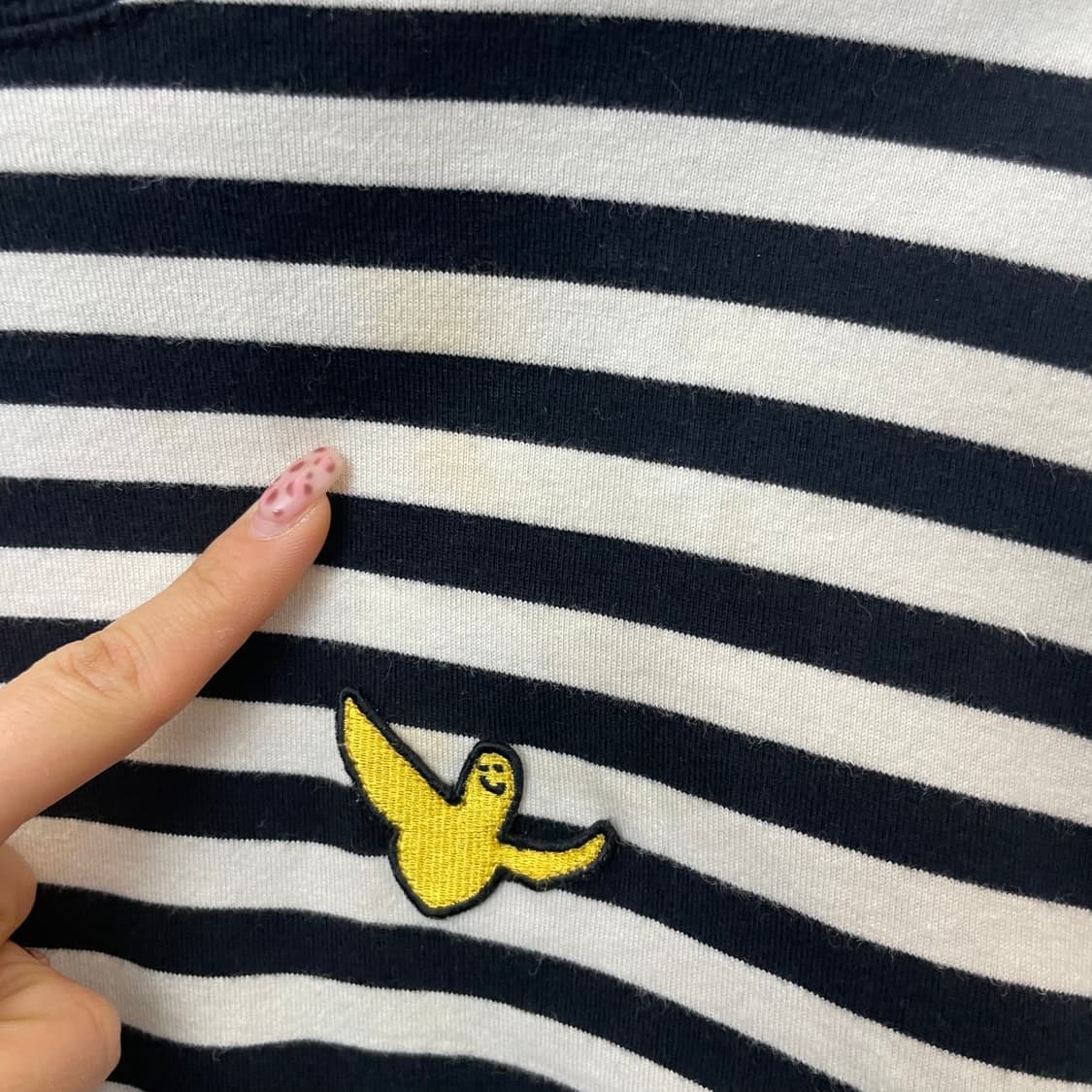 마크곤젤레스 스트라이프 롱슬리브 긴팔 티셔츠 M 상품이미지5