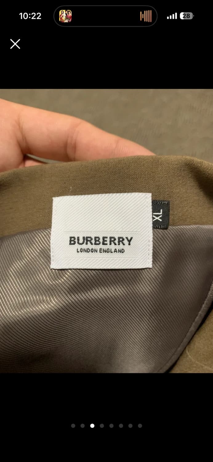 버버리 브라운 블레이저 자켓 XL 상품이미지3