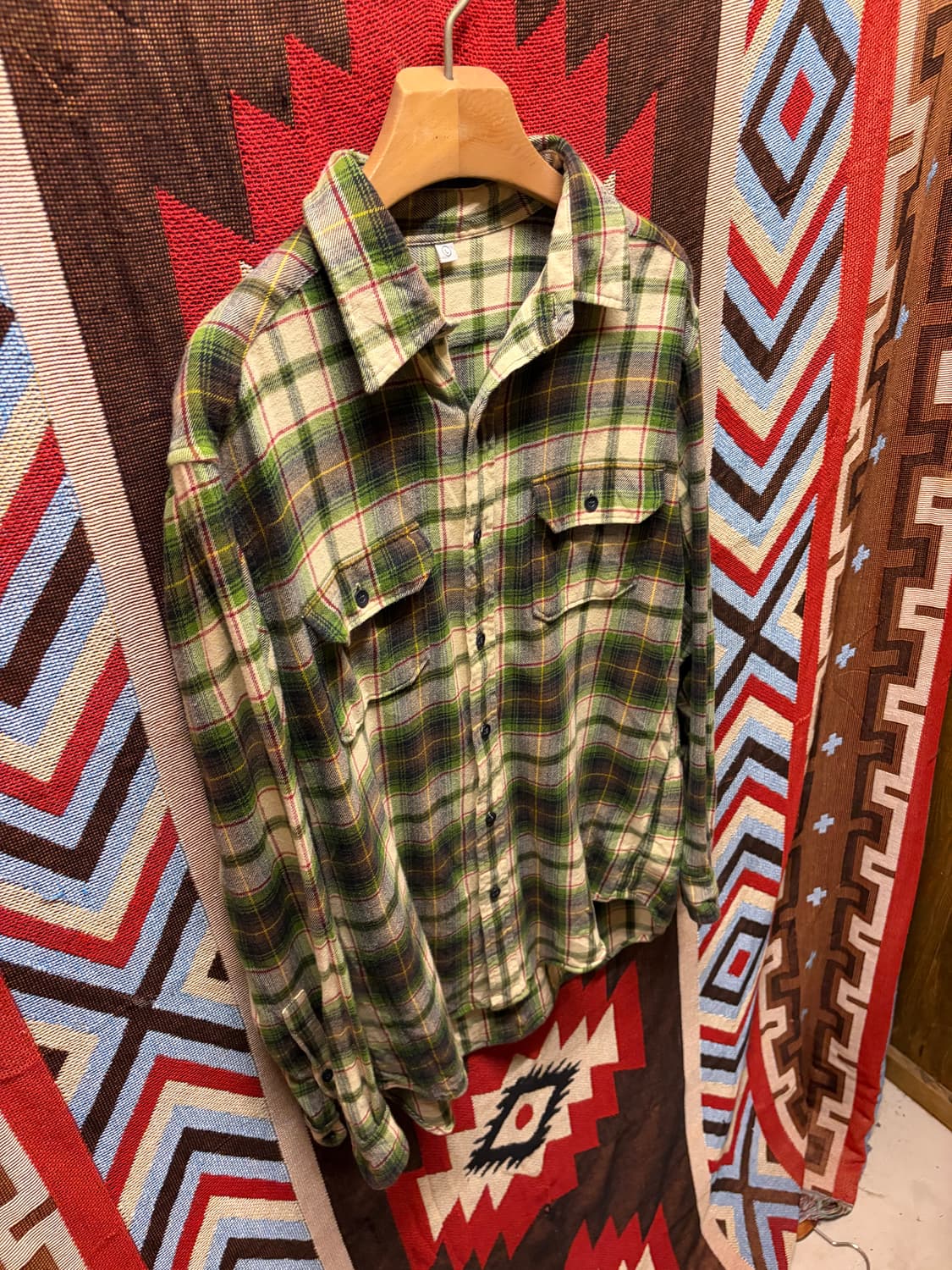 Classic check shirt/ 아메리칸캐주얼 옴브레 체크 셔츠  상품이미지2
