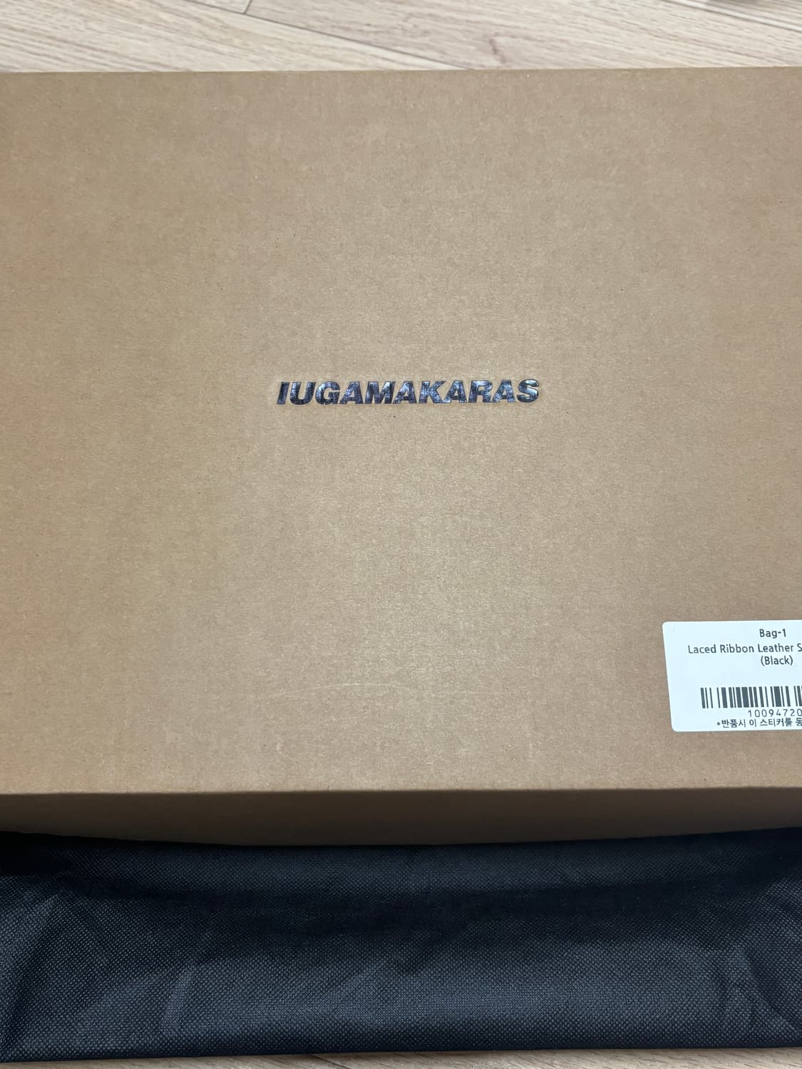 이우가마카라스 리본백 상품이미지5