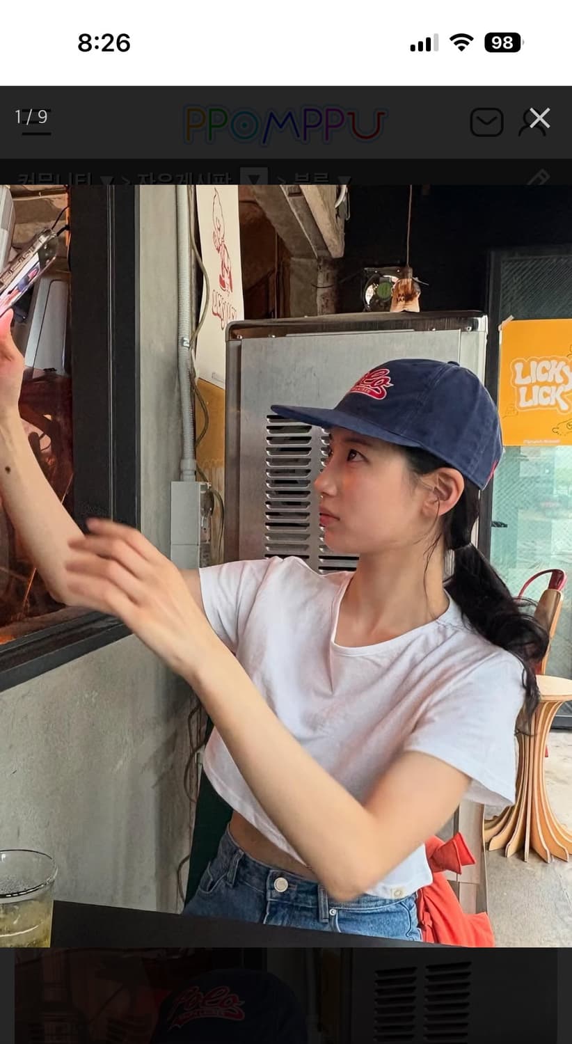 폴로 랄프로렌 로고 워시 트윌볼캡  상품이미지5
