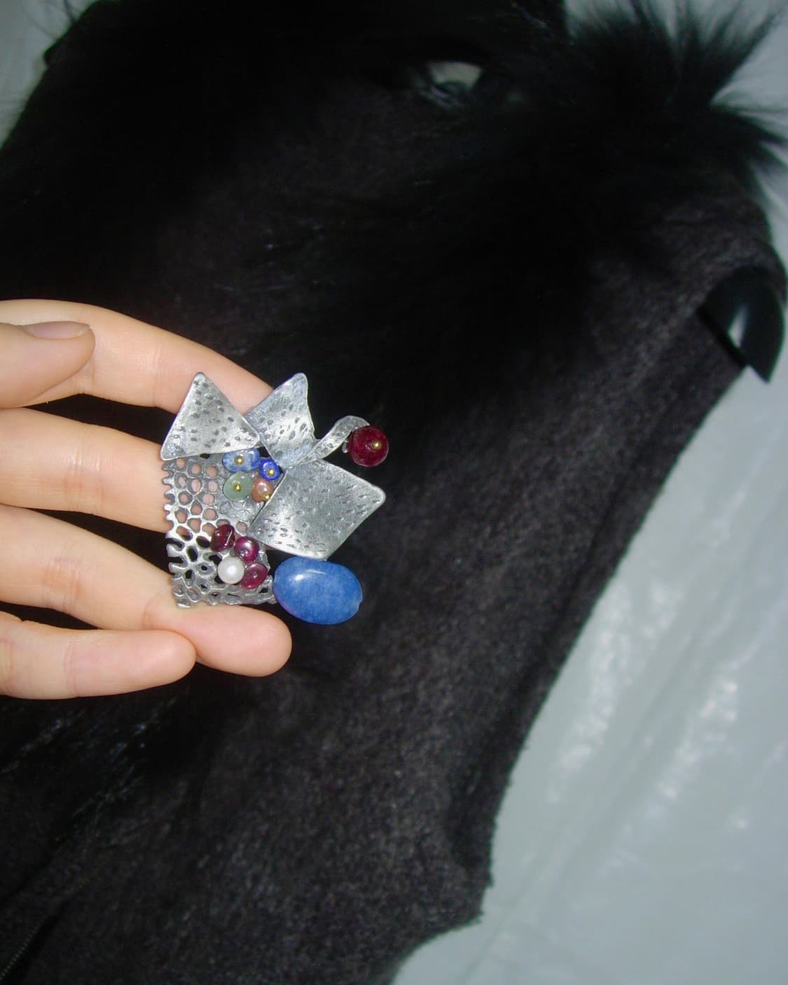 니트 베스트 집업 상품이미지5