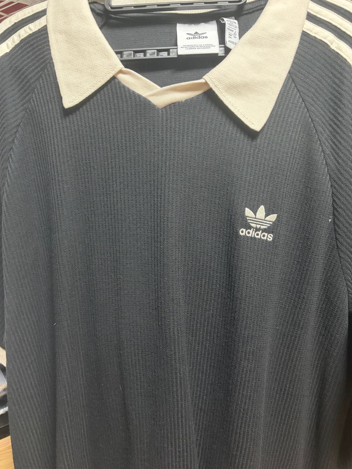 아디다스 와플 숏슬리브 블랙 2xl 상품이미지4