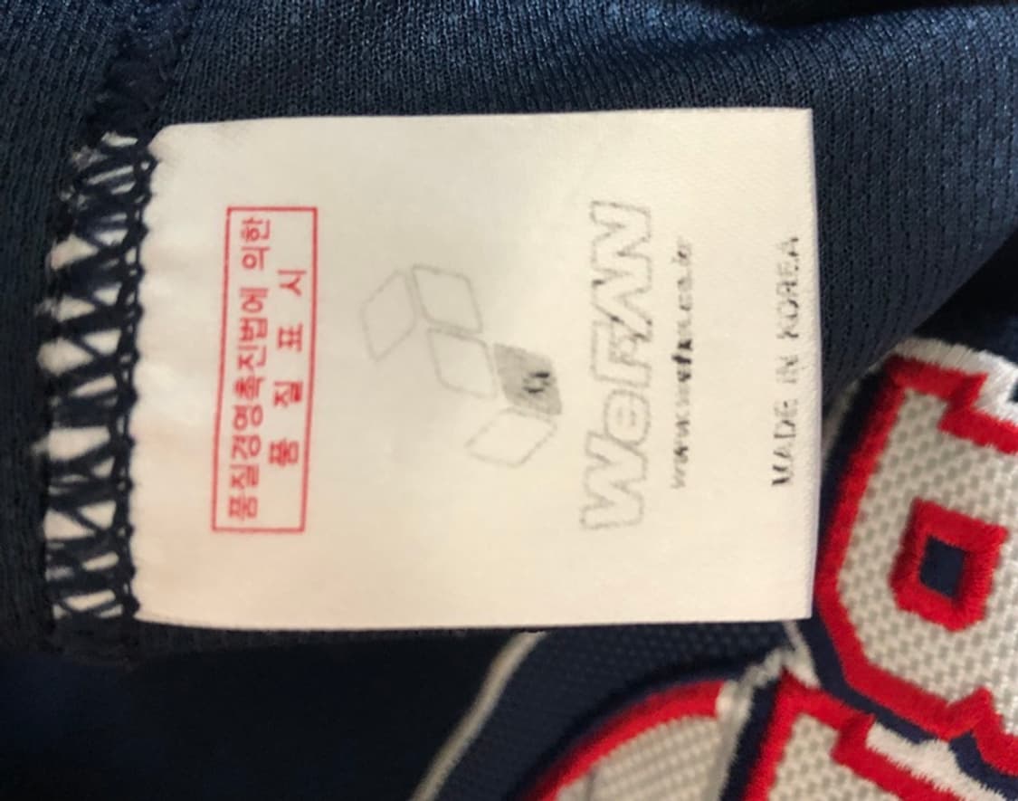 KBO 위팬 두산베어스 원정 선수실착 유니폼/져지 #23 최승환 상품이미지6