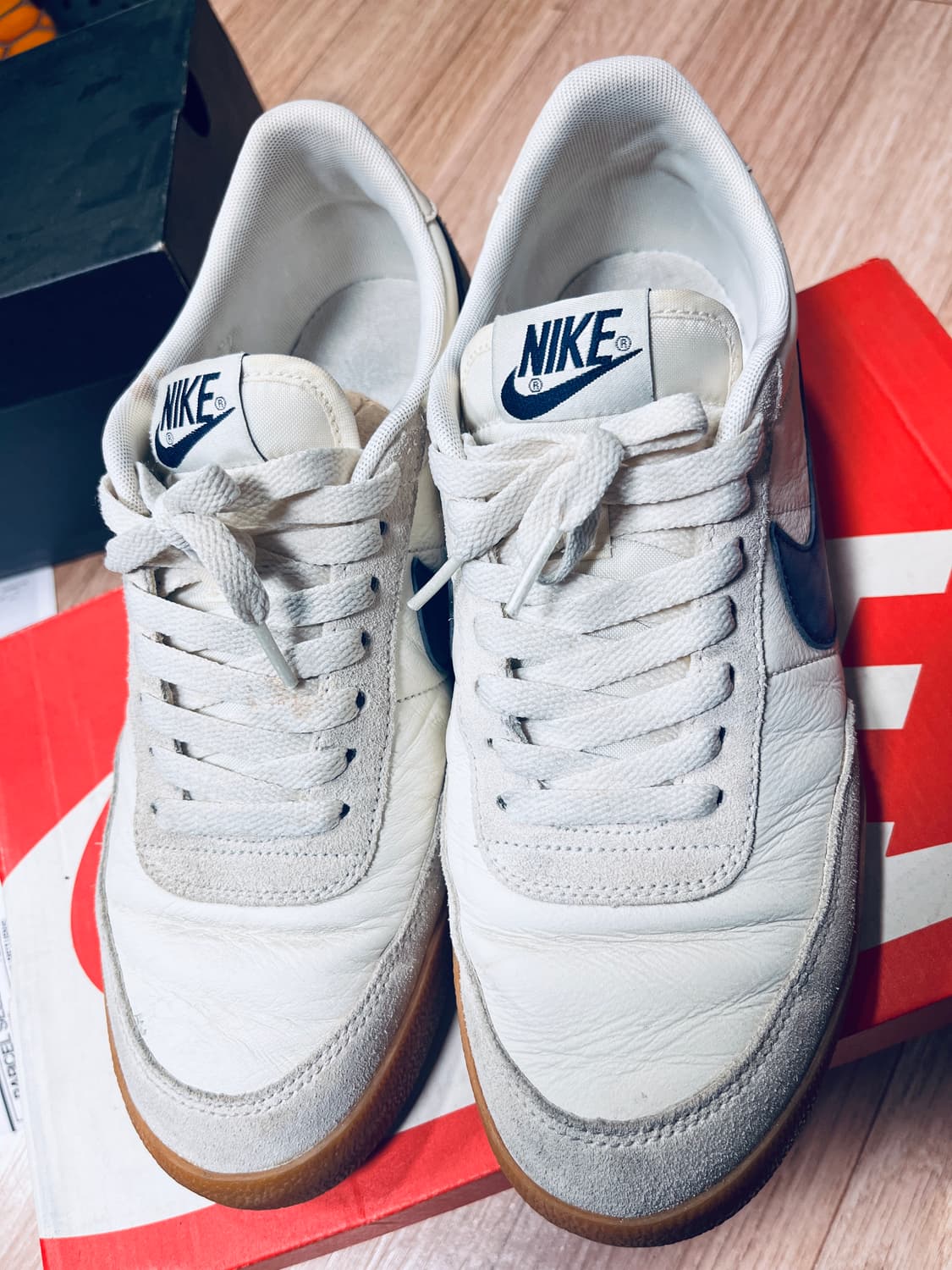 265 나이키 킬샷 레더 네이비 상품이미지1