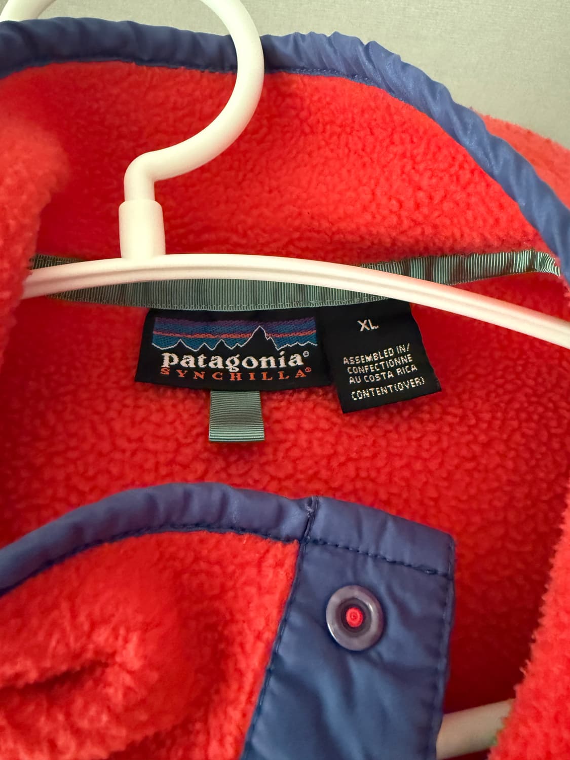 파타고니아 신칠라 90s 레드 XL 상품이미지2