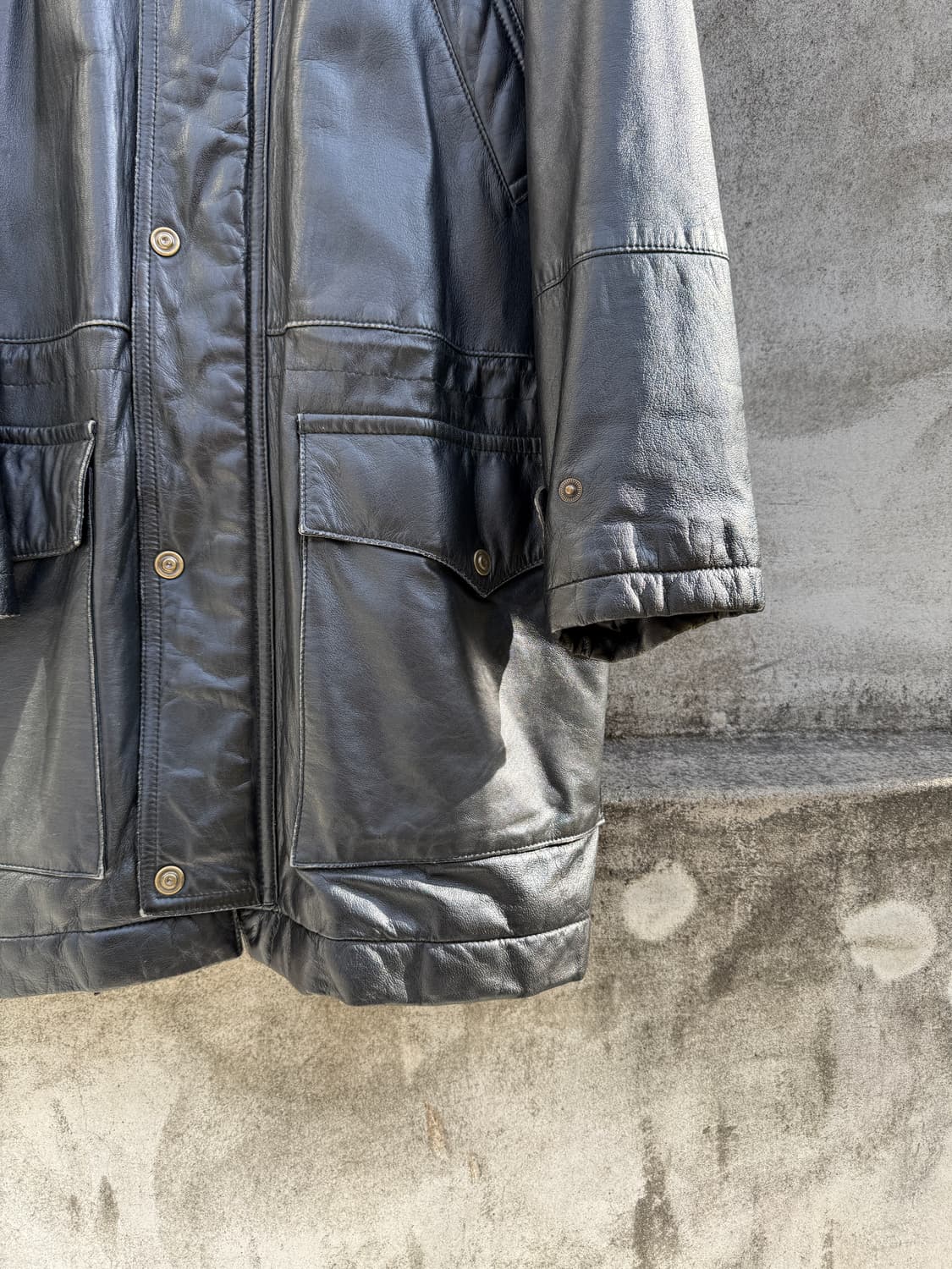 준맨 양가죽 카코트 F(XL) 상품이미지7