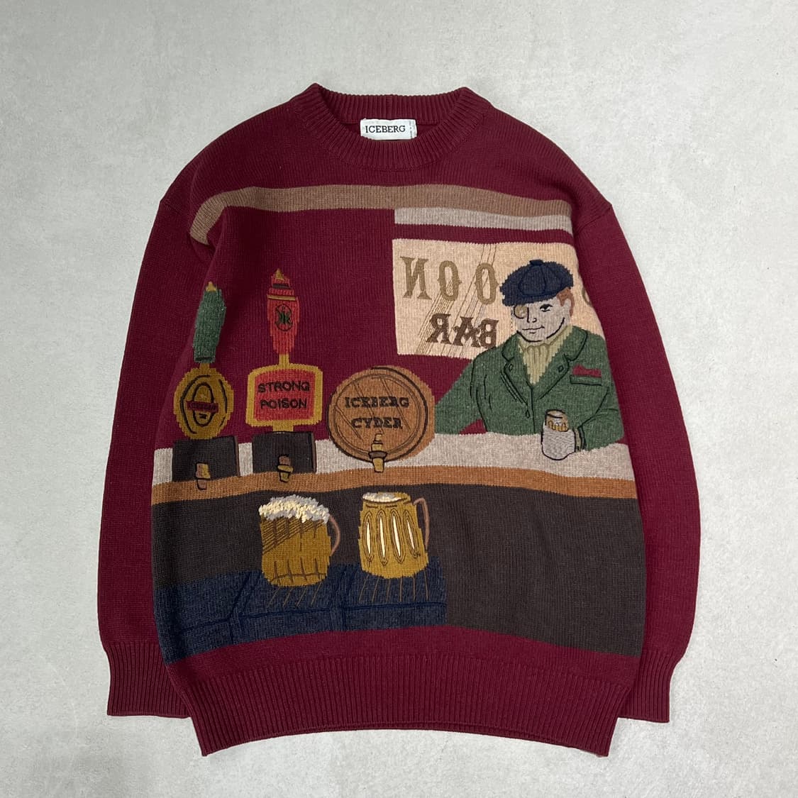 아이스버그 프린팅 니트 s09275 상품이미지1