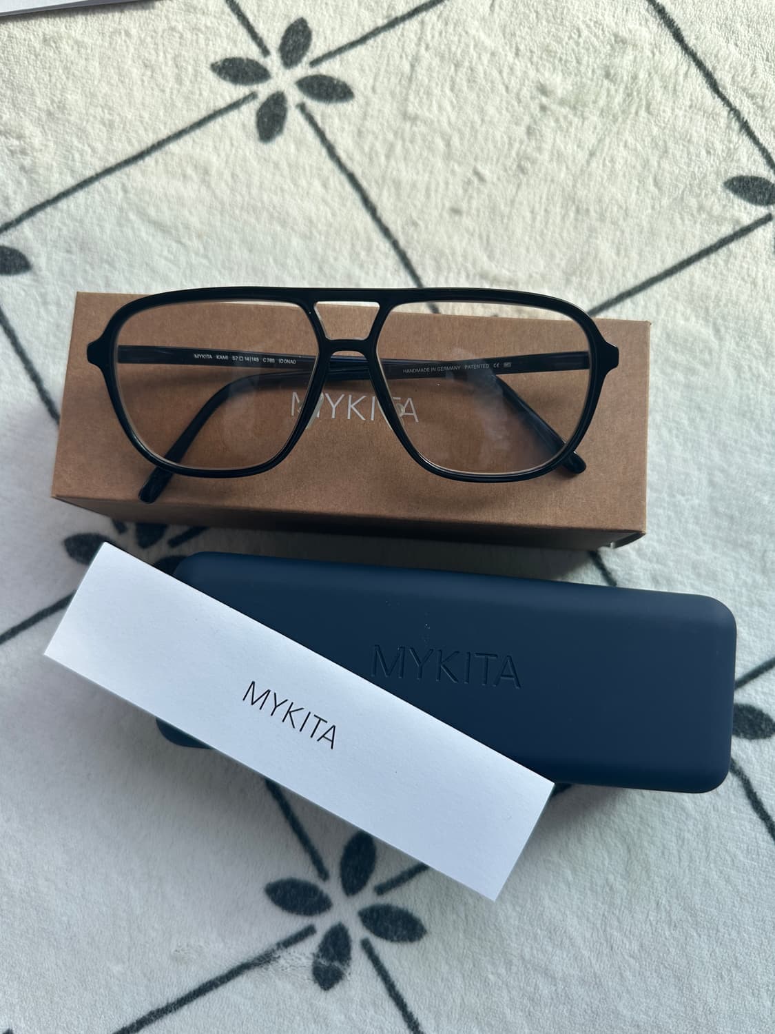 마이키타 카미 maykita kami 투브릿지 안경 판매합니다 상품이미지1