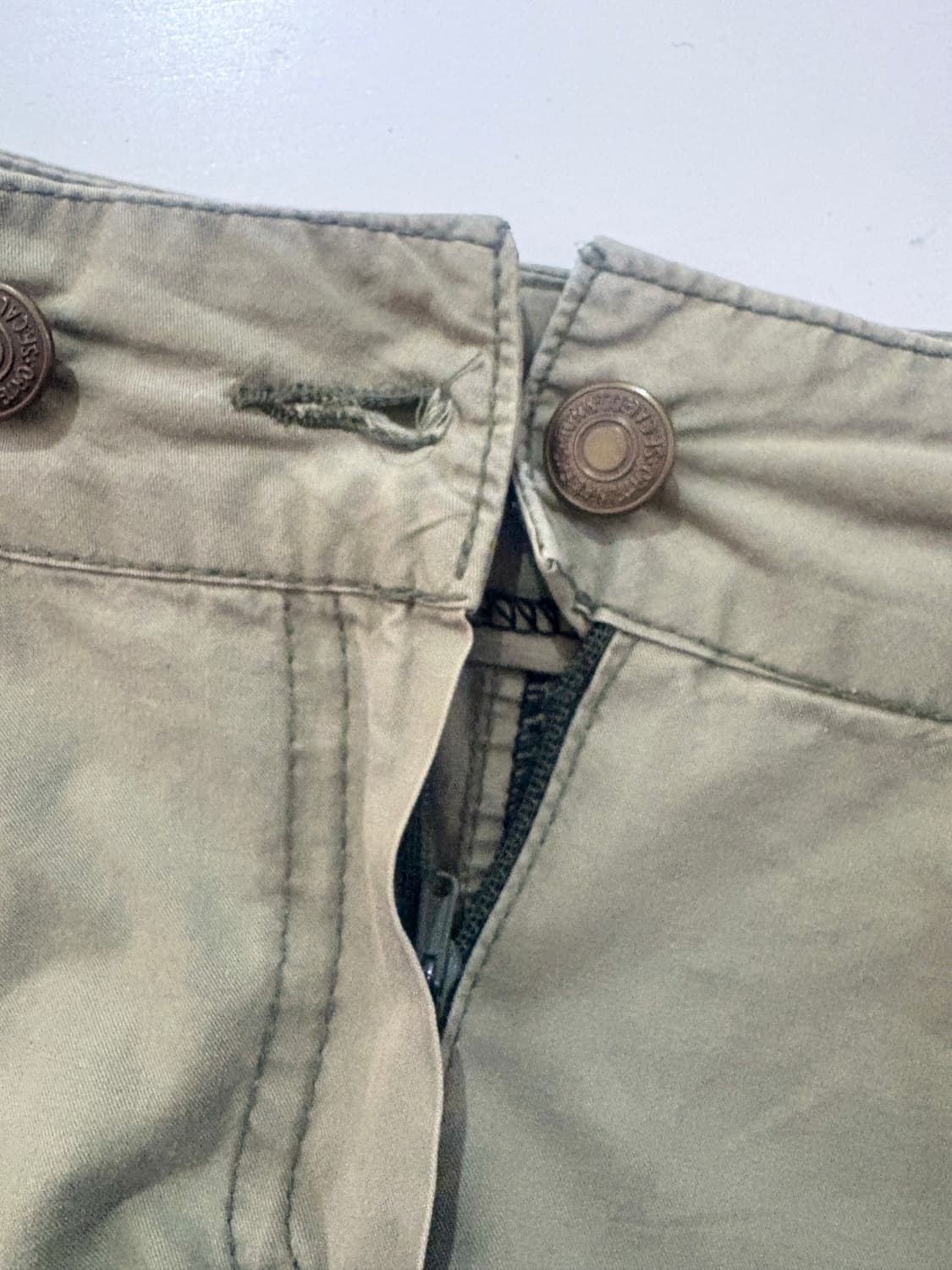 TTF✳️빈티지 밀리터리 셔링 포켓 스커트 상품이미지9