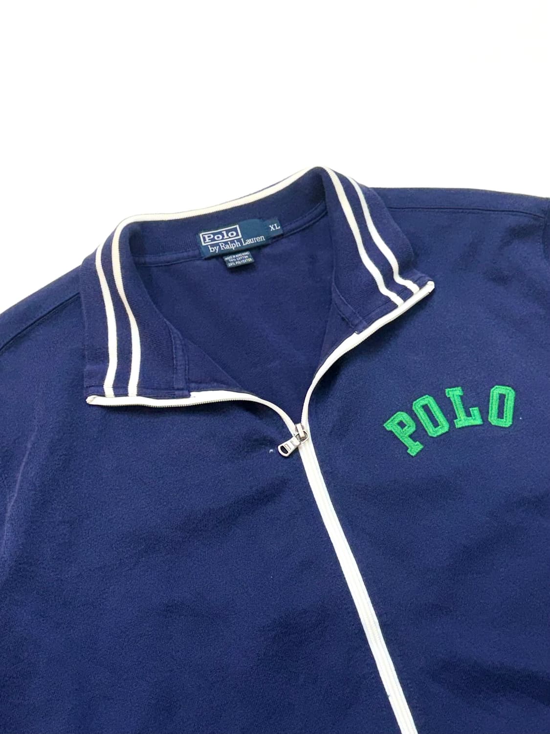 Polo 폴로 랄프로렌 로고 네이비컬러 코튼 트랙 재킷 상품이미지1