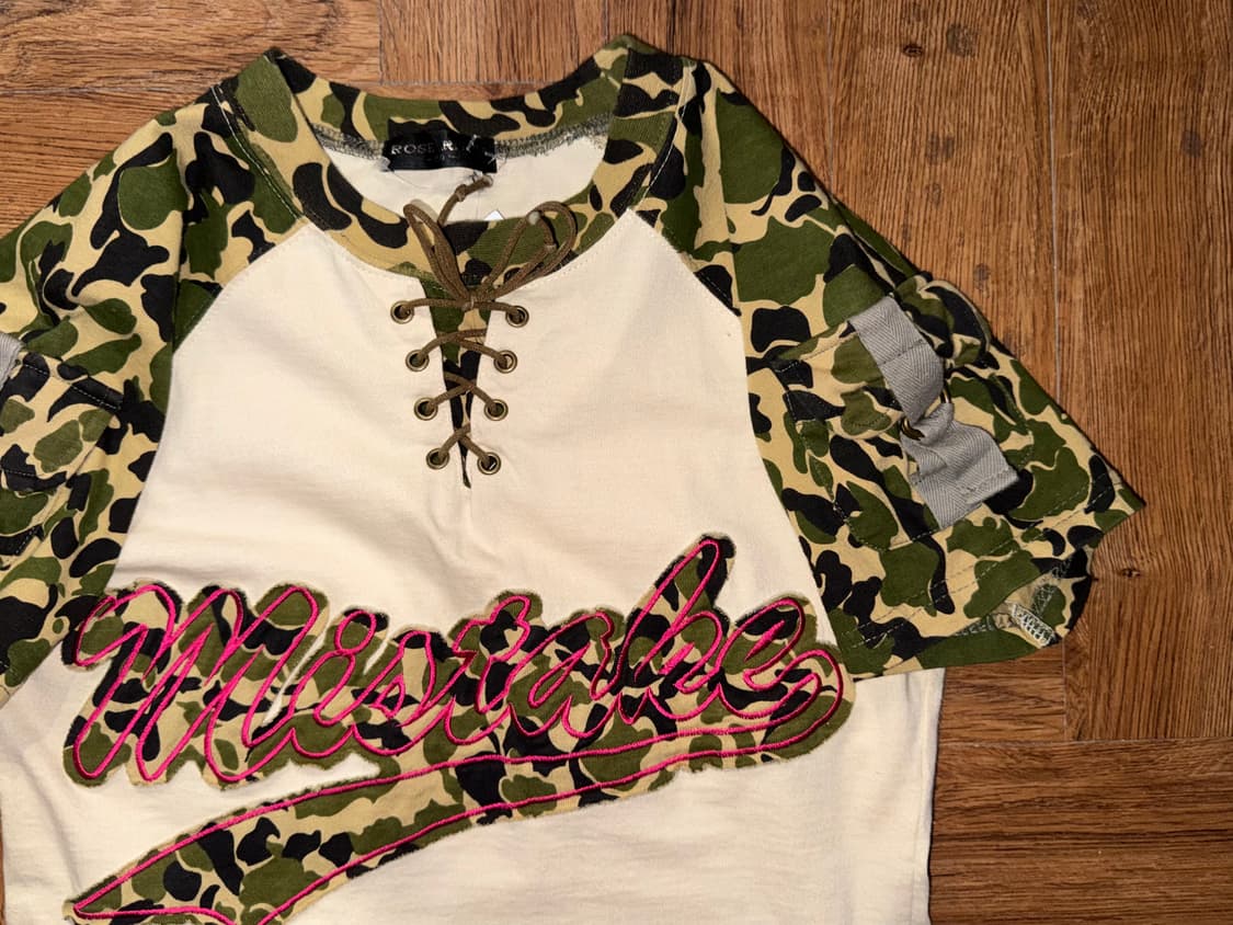 걸스 카모디테일 반팔  상품이미지5