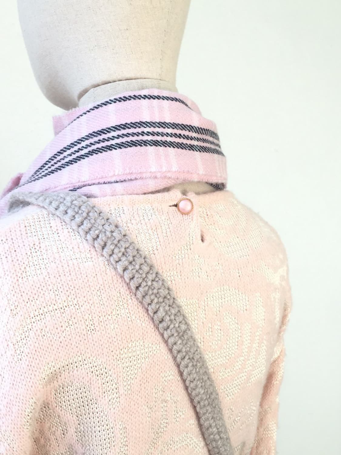 베이비핑크 쇼죠 로지 니트 상품이미지8