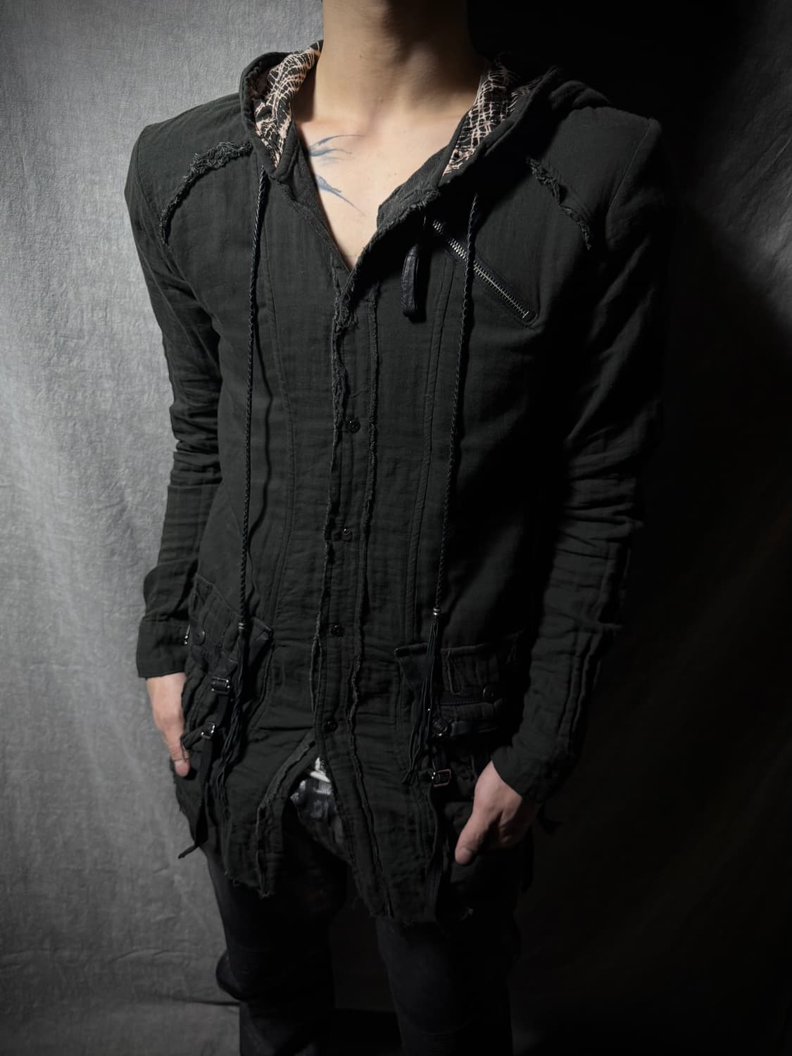  KMRii Hooded Shirt Jacket   상품이미지1