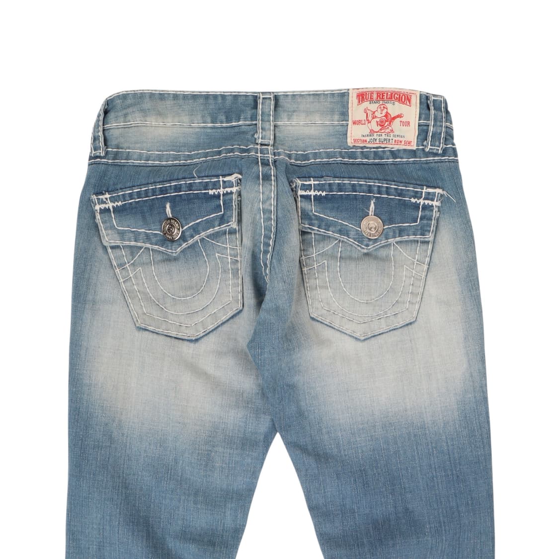 트루릴리젼 조이 수퍼 T 연청 워싱 데님팬츠 상품이미지2