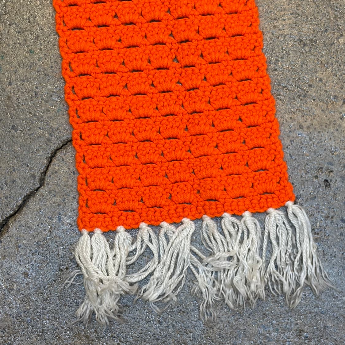 미국 빈티지 니트 핸드메이드 손뜨게 머플러 목도리 상품이미지4