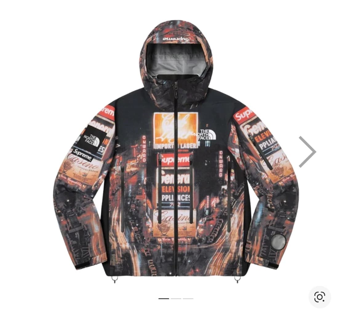 슈프림X노스페이스 테입드 심 쉘 자켓 L  상품이미지1