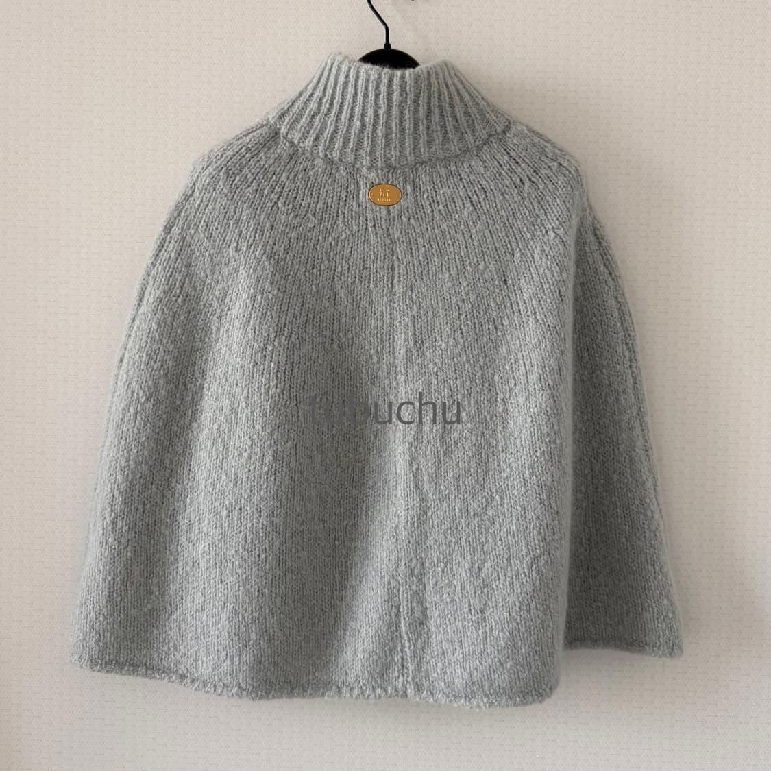 파르벵 산타 울 케이프 아이스블루 상품이미지4