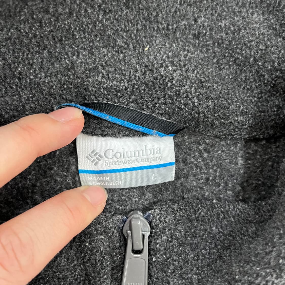 L 컬럼비아 플리스 집업 조끼 0223M1 상품이미지2