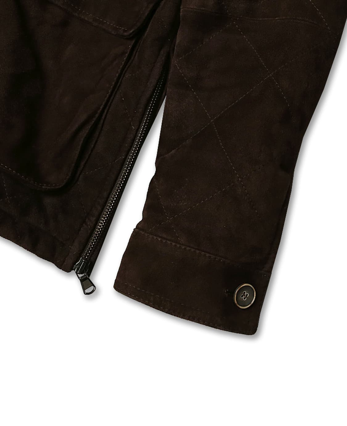 엠메띠 [Emmeti] 엘레강스 스포티보 염소 퀼팅 스웨이드 필드 자켓 상품이미지5