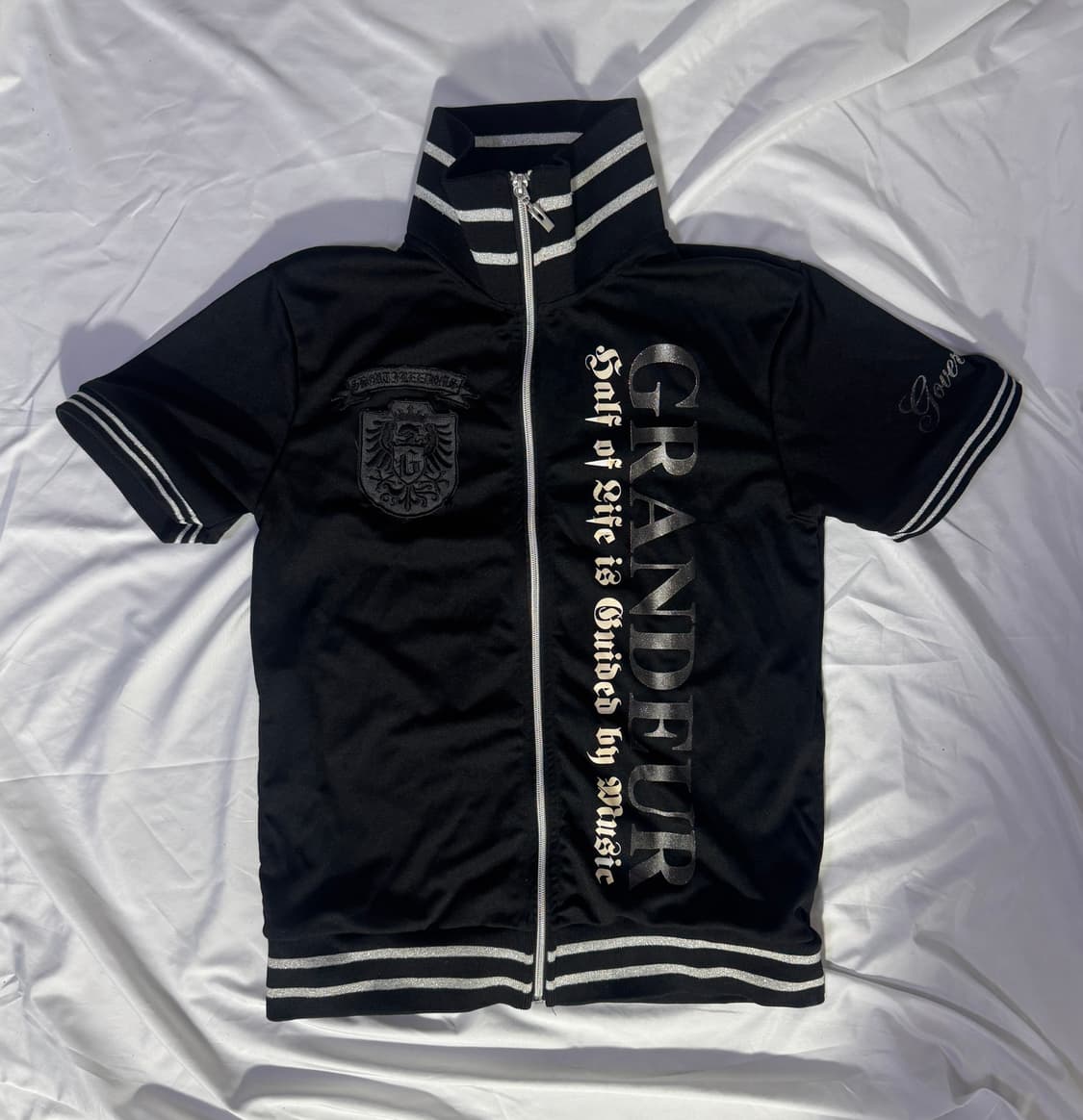 Mild life 레터링 반팔 트랙탑 y2k  상품이미지5