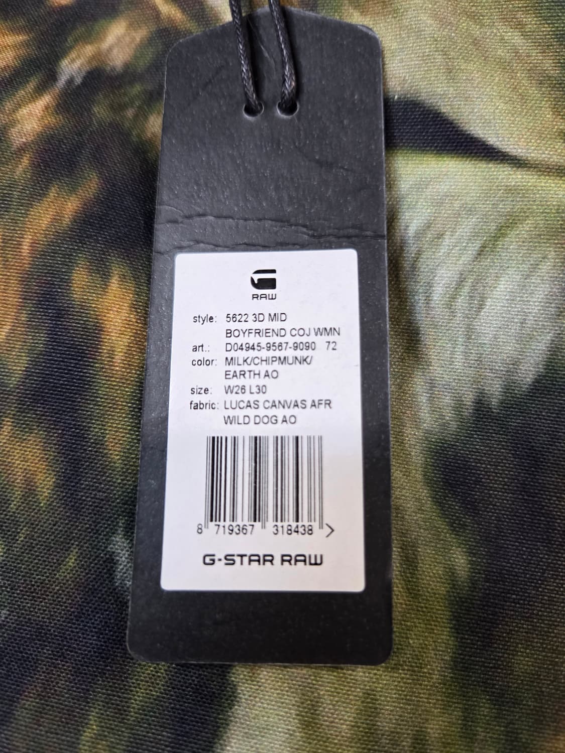 G-STAR RAW 카모플라쥬 패턴 바지(W26/L30) 상품이미지6