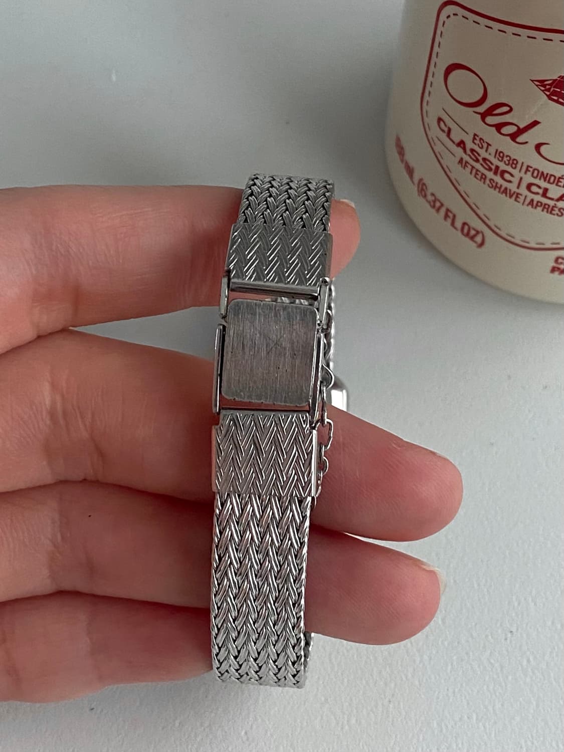 Seiko 세이코 스퀘어 실버 체인 쿼츠 레이디스 상품이미지5