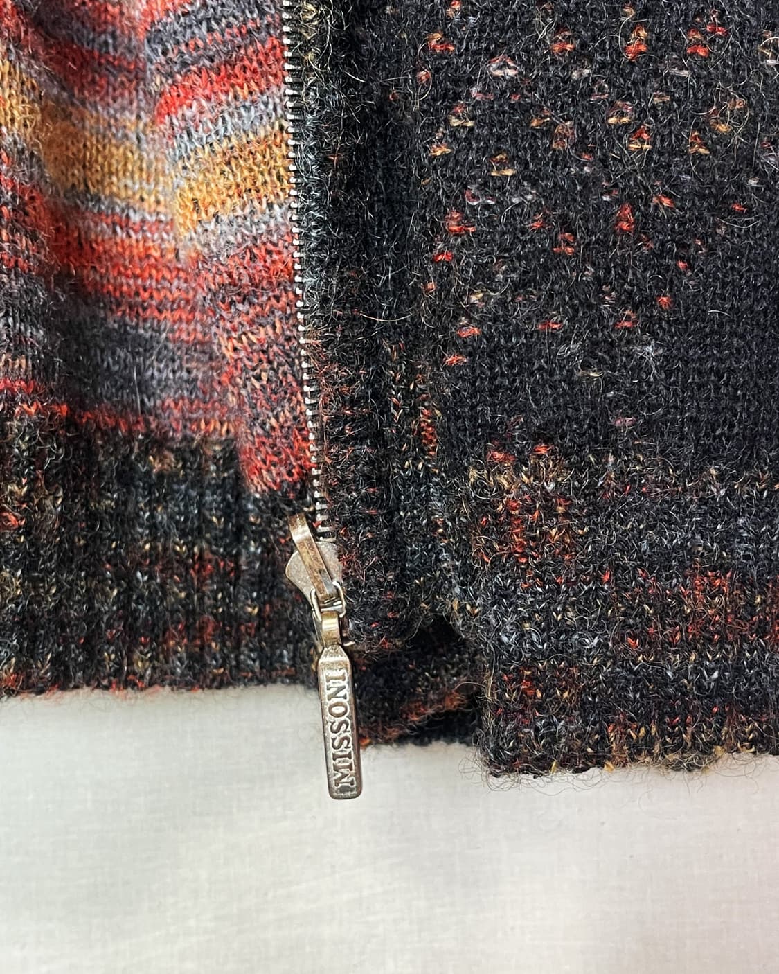 MISSONI Mohair Knit Zip-Up Hoodie 상품이미지6