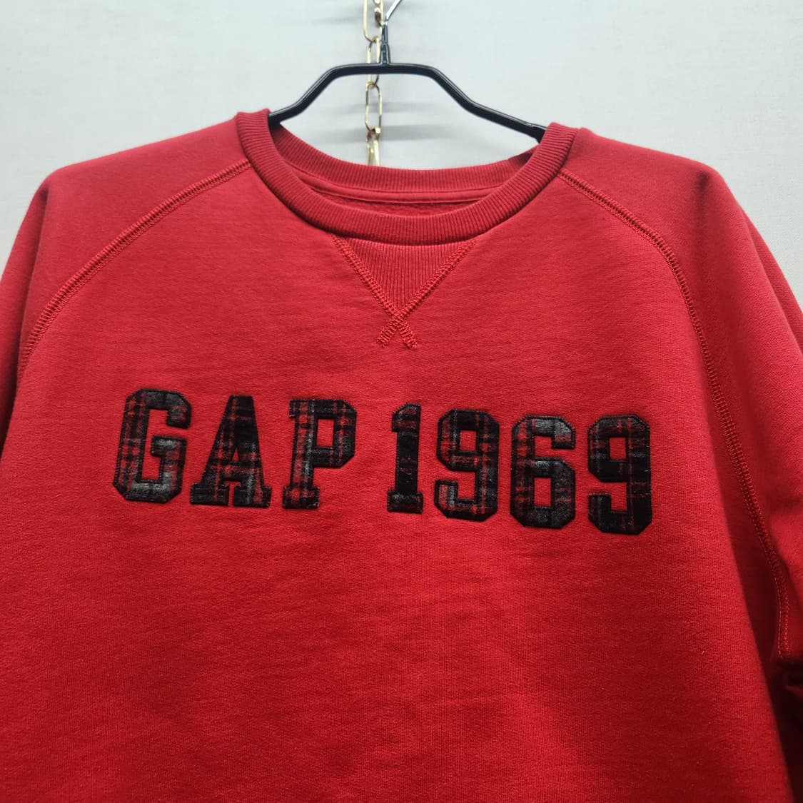 GAP 갭 패치워크 로고 맨투맨 S(M) 남여공용 상품이미지2