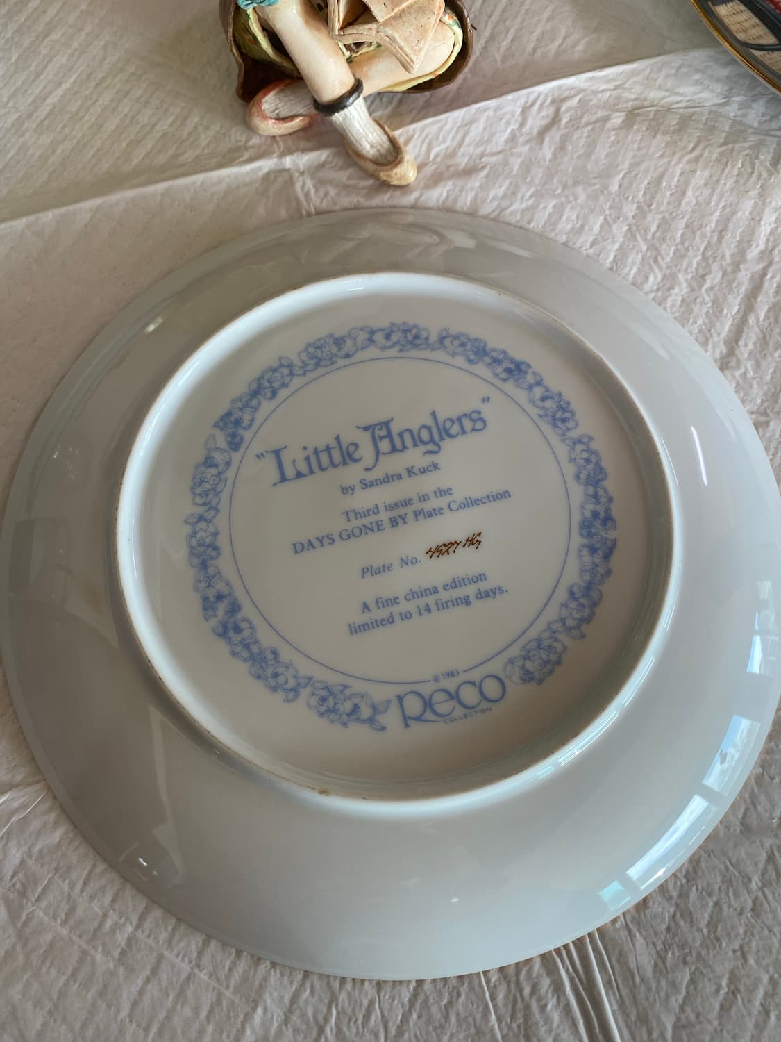 Reco 미국 빈티지 장식 접시 상품이미지3