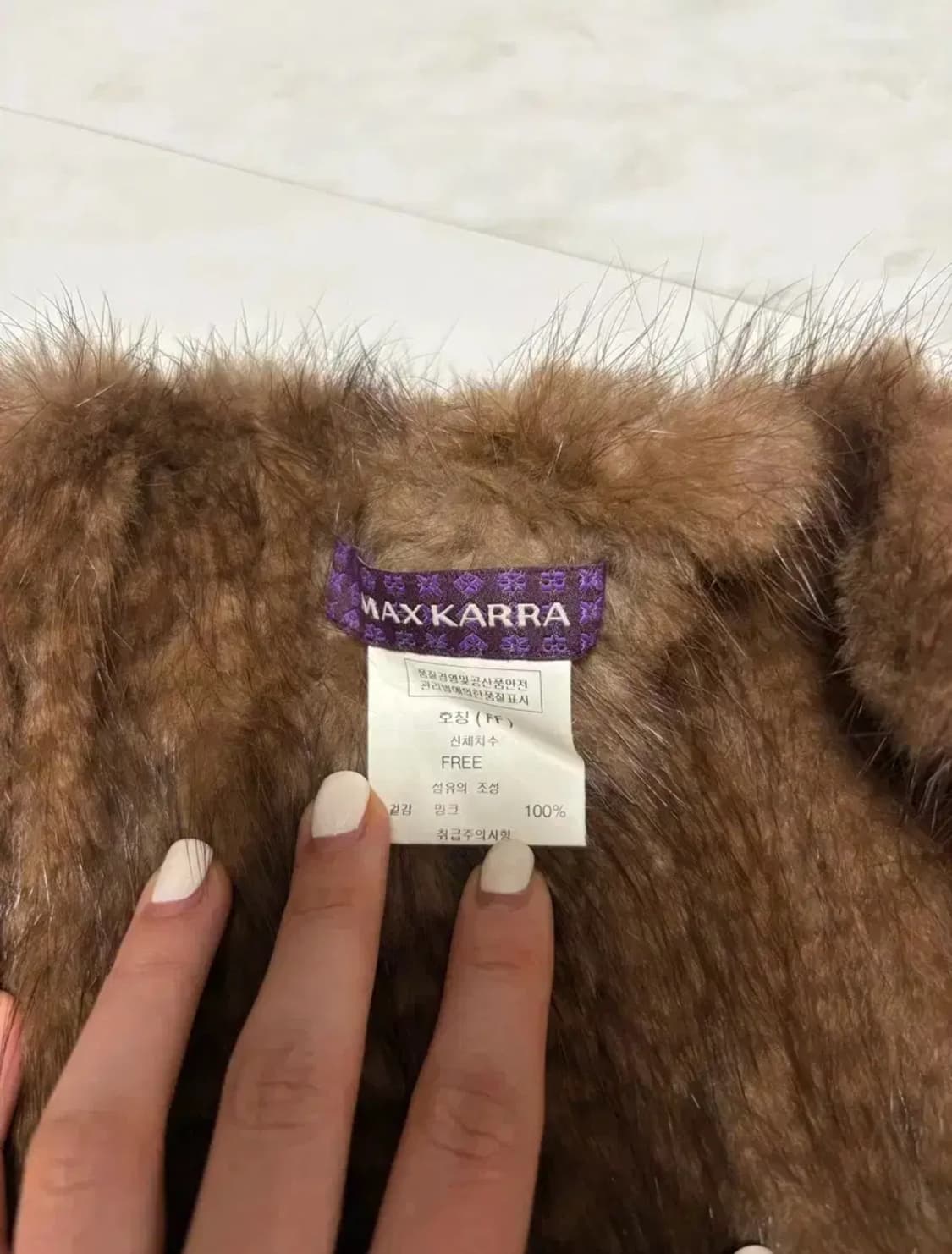 maxkarra mink shawl 상품이미지3