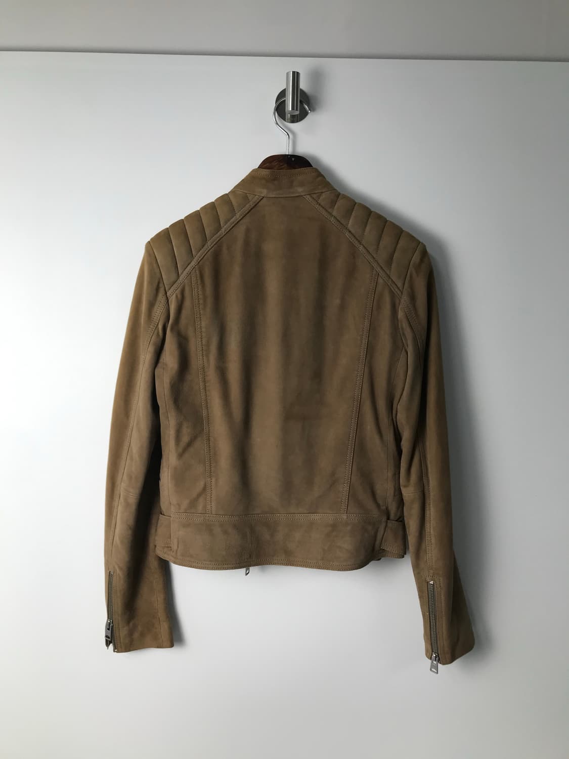 올 세인츠 카멜 스웨이드 트러커 자켓 상품이미지4