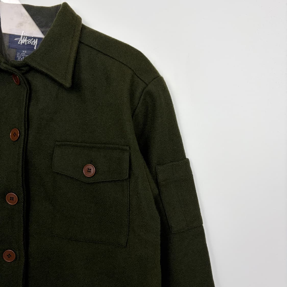 스투시 울 셔츠 상품이미지4