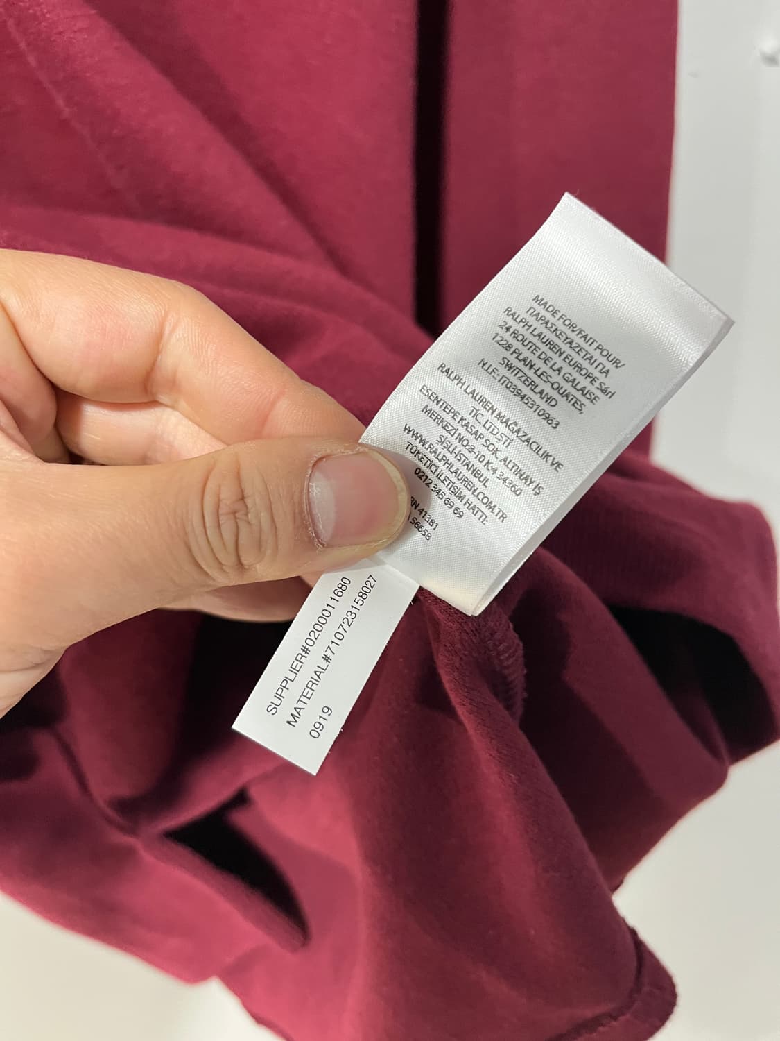 폴로 랄프로렌 반집업 맨투맨 상품이미지5