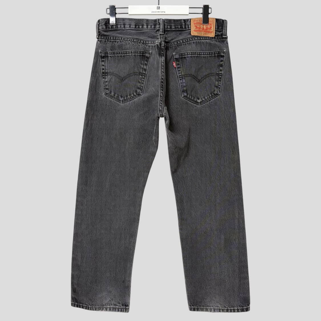 (34)리바이스505 흑청 데님 청바지 상품이미지4