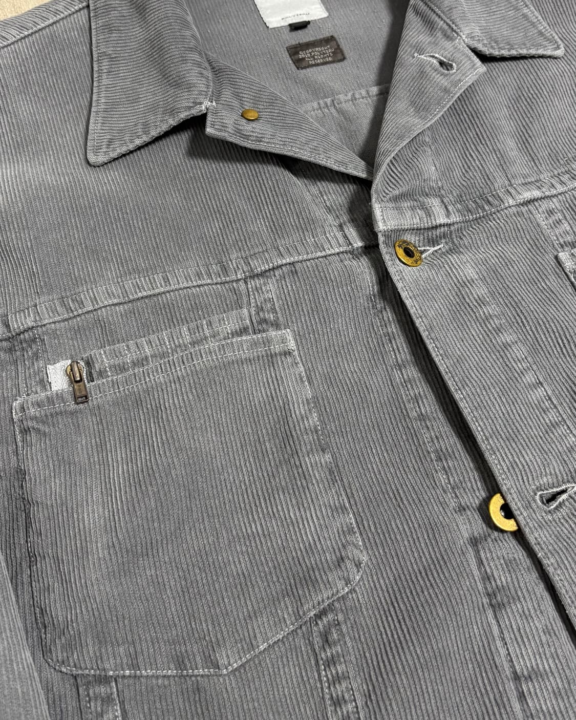 [3]폴리테루 유즈드 독 트러커 아이스 그레이 상품이미지4