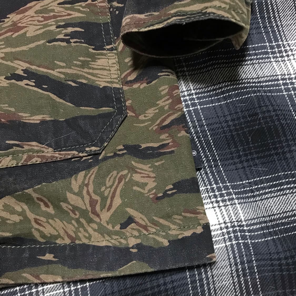 재팬 밀리터리 타이거 카모 bdu 워크 자켓 상품이미지2