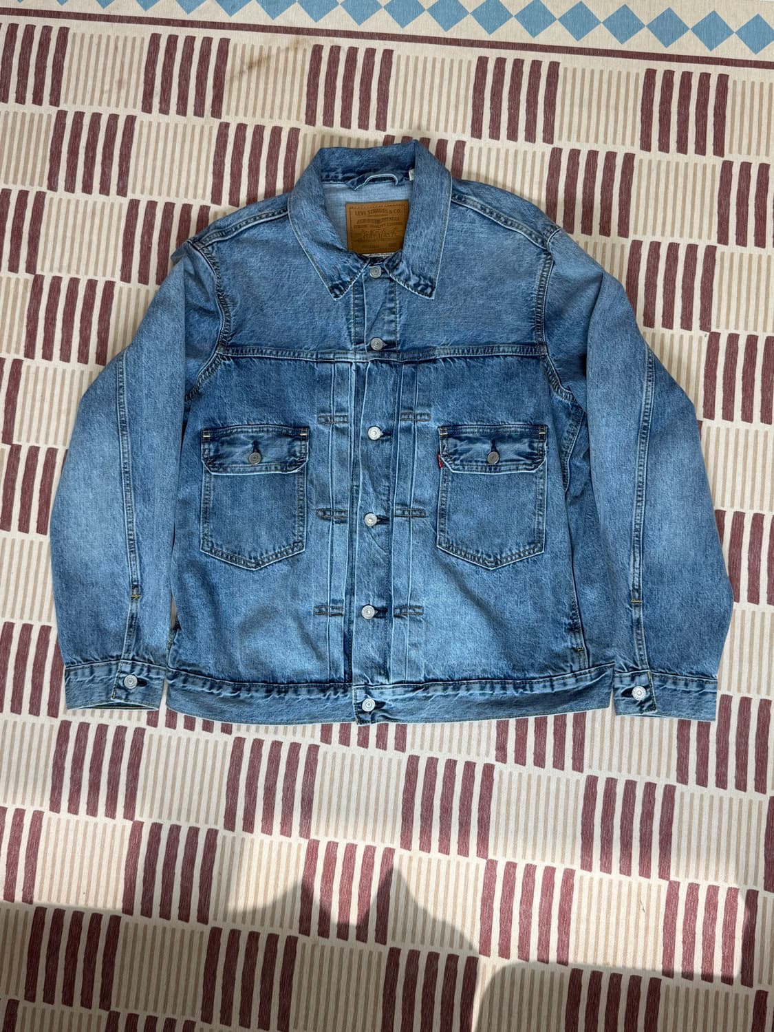 리바이스 타입 II 트러커 자켓 미디엄 인디고 100 상품이미지1