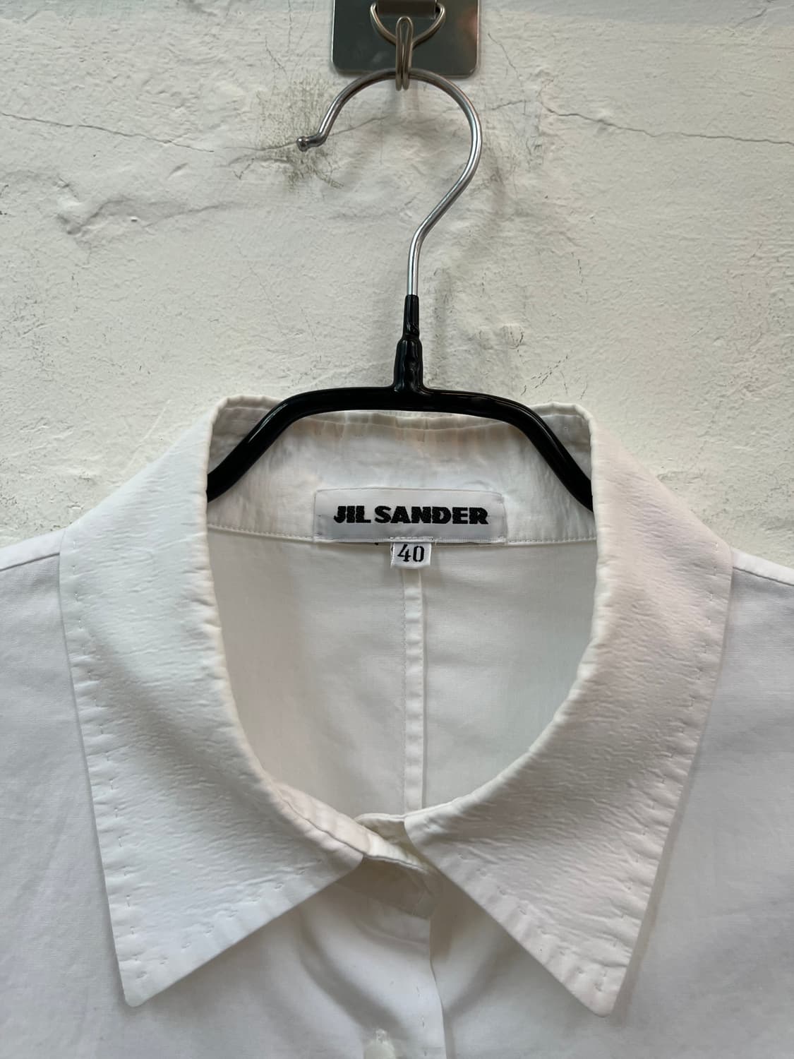 Jil Sander 화이트 긴팔 셔츠 40 상품이미지3