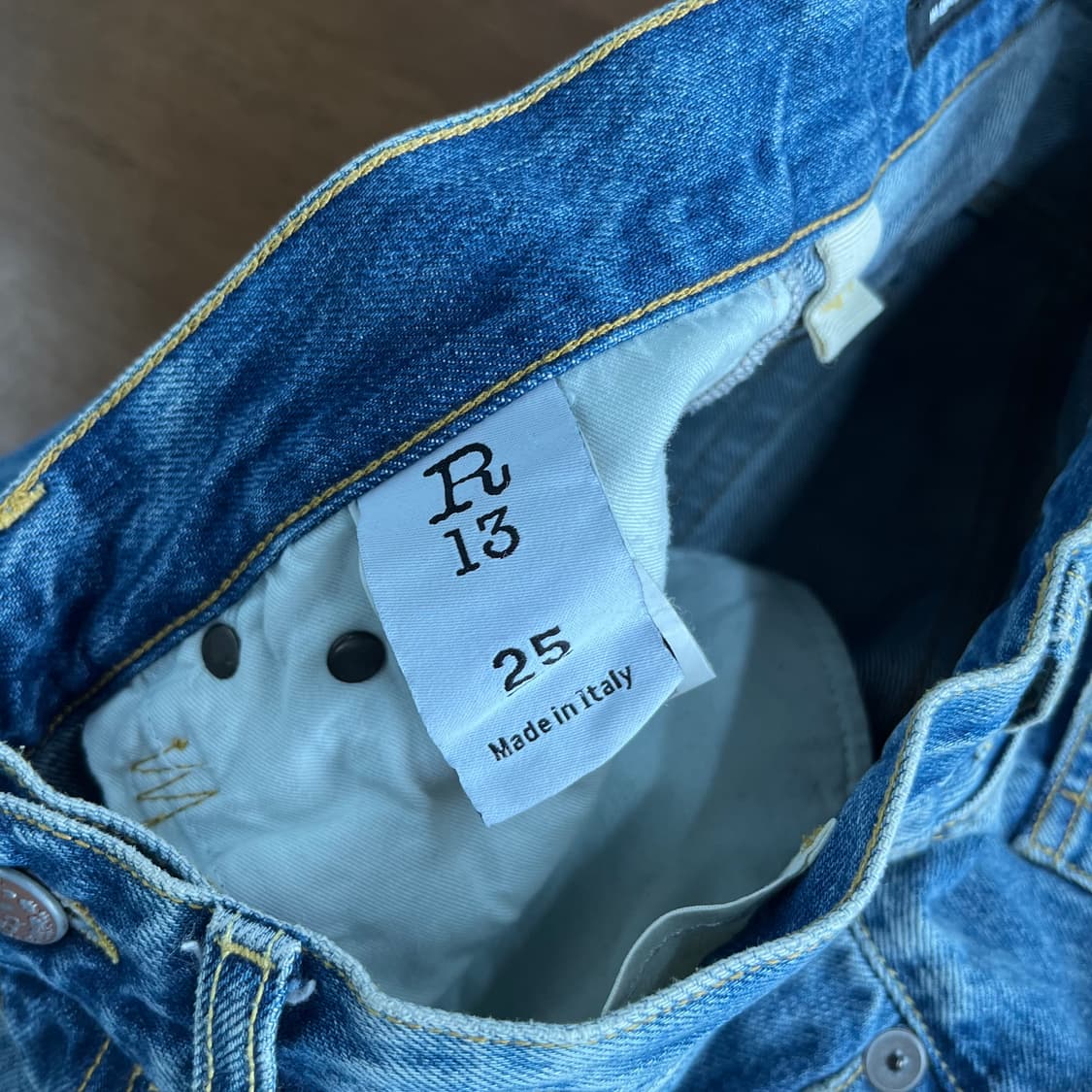 R13 알써틴 디스트레스드진 25 상품이미지8