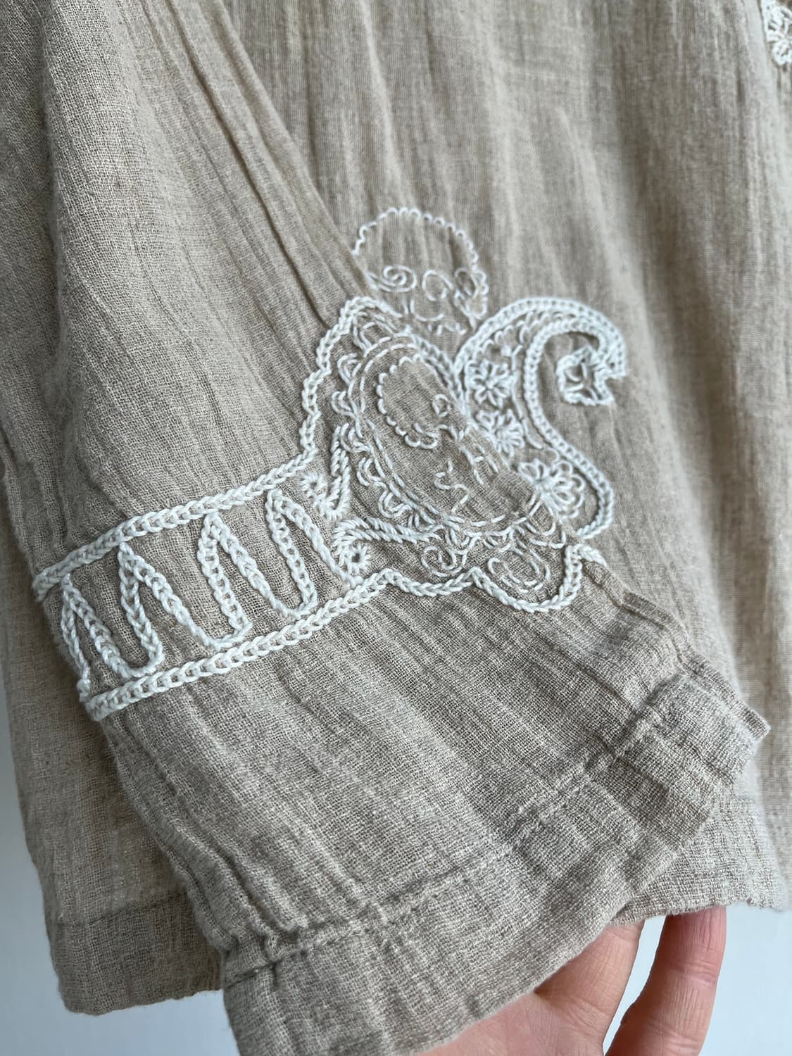 RESORT 린넨 블라우스 상품이미지5