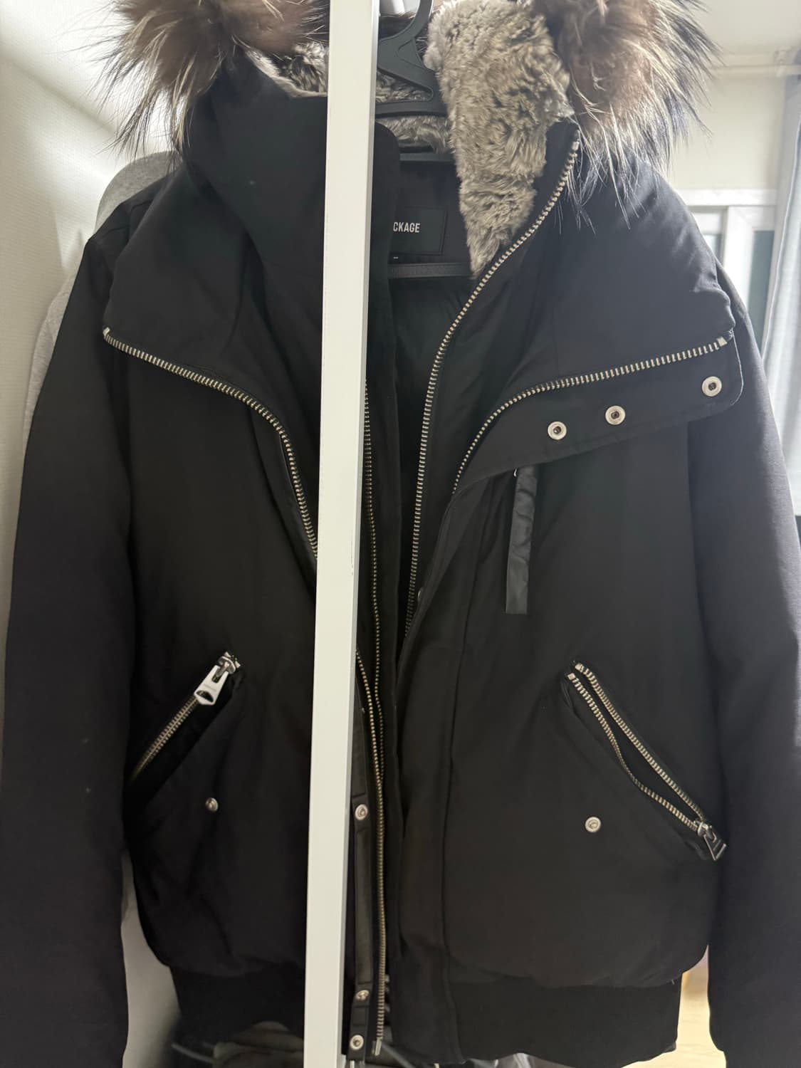 맥케이지 딕슨 실버퍼 38사이즈 상품이미지2