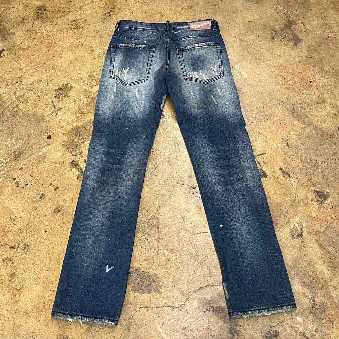 [정품/50] 디스퀘어드 데미지 워싱 데님 청바지 b19 상품이미지2